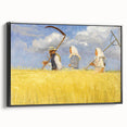 Harvesters - Pastoral Field Scene by Anna Ancher