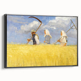 Harvesters - Pastoral Field Scene by Anna Ancher