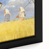 Harvesters - Pastoral Field Scene by Anna Ancher