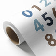Numbers Typography Art Print – Educational Modern Wall Decor