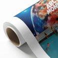 Arctic Monkeys Retro Poster – Tranquility Base Wall Art