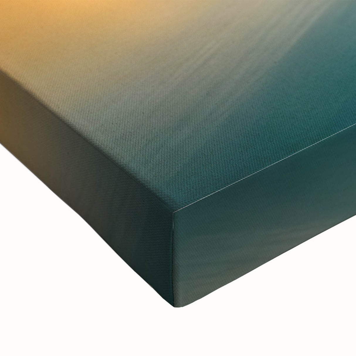 Black and white landscape art painting of the Maldives on stretched canvas, ideal for bedroom wall decor.