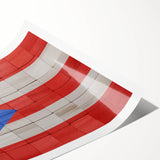 Extra large wall art featuring line art flowers in muted colors on a rolled canvas, ideal for large living room wall decor.