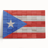 Black and white stretched canvas of a Caribbean scenery, ideal for kitchen wall art.