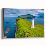 Landscape art painting of a European scenery on a framed canvas, featuring muted earth tones, ideal for living room decor.