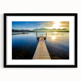 Extra large framed abstract print of colorful Bavarian scenery on textured canvas, ideal for living room decor.