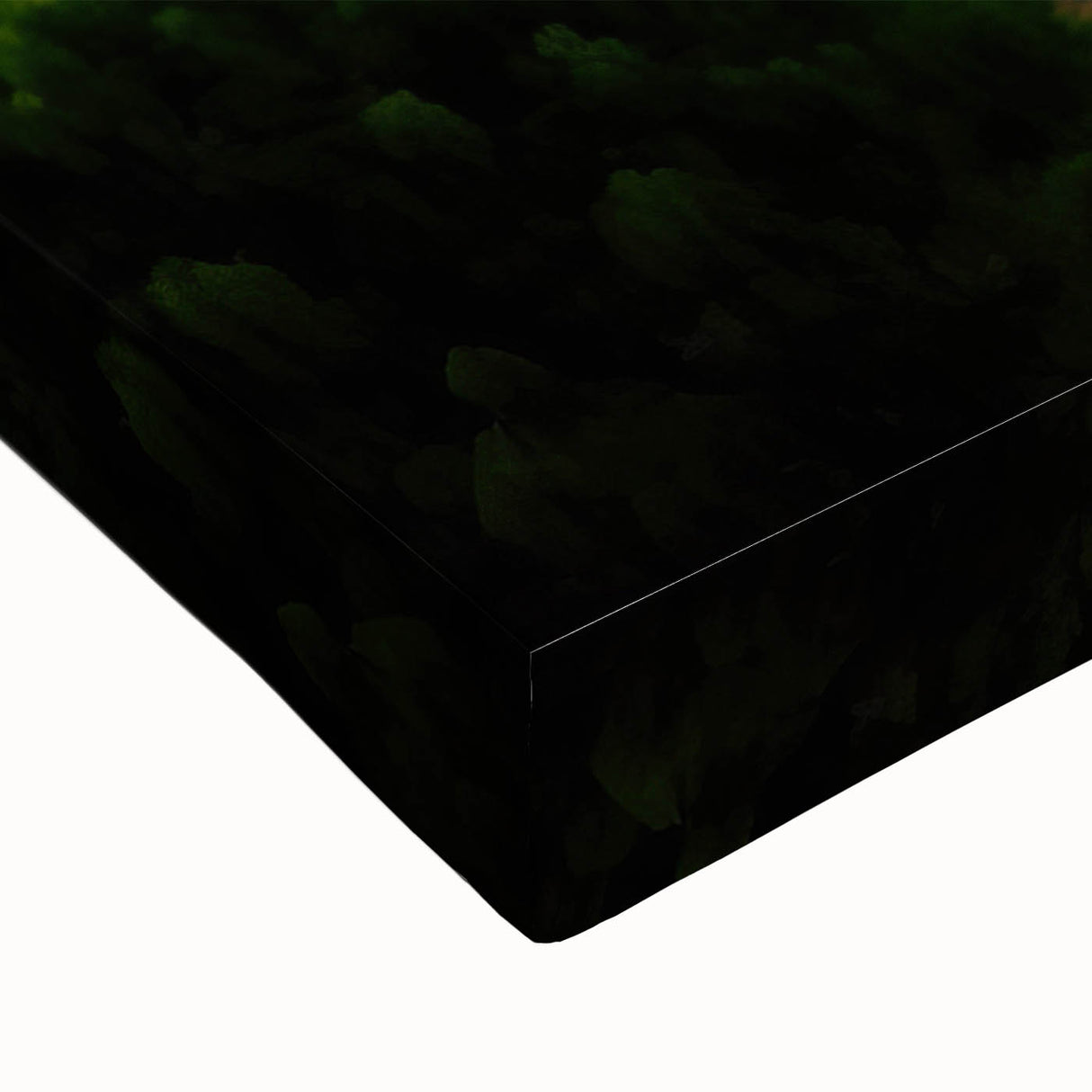 Black and white landscape art painting of Oaxaca scenery on large stretched canvas, suitable for bedroom wall decor.