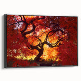 Black and white framed canvas depicting a vintage Connecticut landscape, ideal for bedroom wall art.