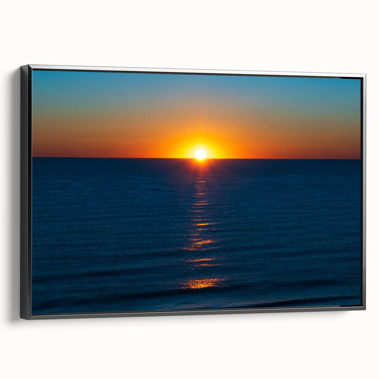 Black and white wall art featuring a Delaware landscape on framed canvas, ideal for bedroom decor.