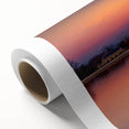 Art Deco style poster of Kentucky scenery on rolled canvas, featuring soft pastel colors, ideal for nursery wall art.