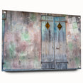 Acrylic print of a New Orleans landscape in muted earth tones, suitable for dining room decor.