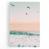 Large black and white abstract canvas print, ideal for kitchen wall art.