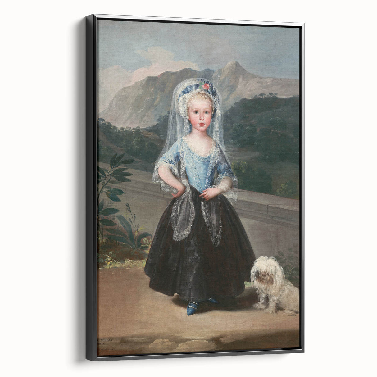 Famous Romantic Era Art: Portrait of María Teresa by Goya