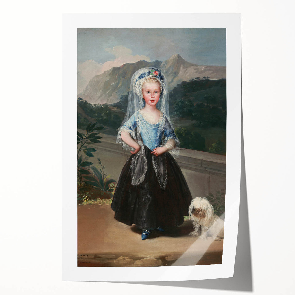 Famous Romantic Era Art: Portrait of María Teresa by Goya