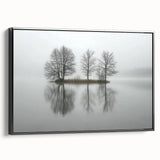 Framed abstract landscape canvas art featuring a black side view, showcasing vibrant colors and intricate textures, perfect for modern home decor.