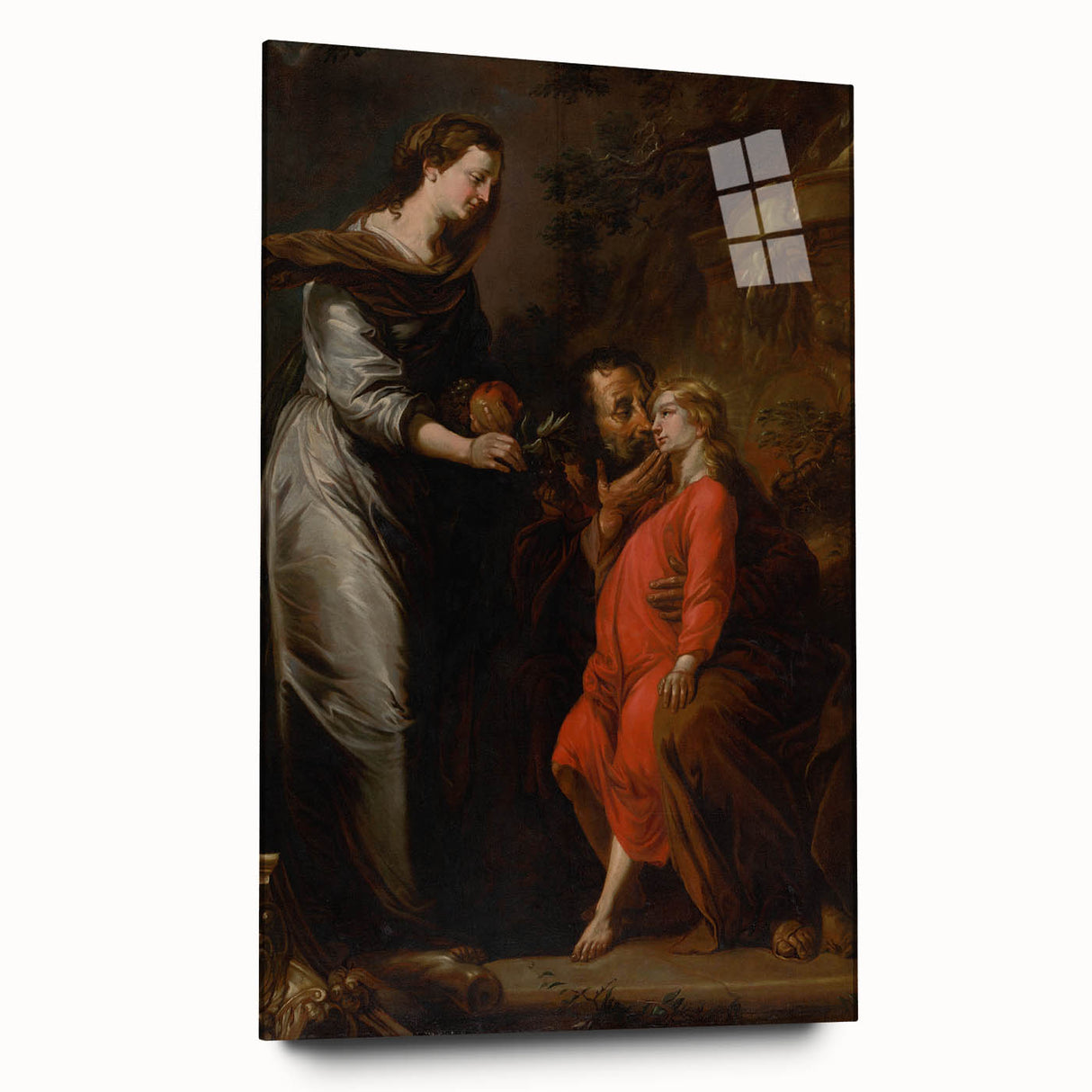 Baroque and Rococo Wall Art - Holy Family with Fruits - Classic Print