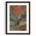 Realistic Wall Art - In Front of the House by Konštantín Bauer, Urban Scene