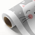 Cute Cat Girls Room Wall Art – Nursery & Kids Room Art Print