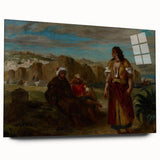 Romanticism Art: View of Tangier by Eugène Delacroix