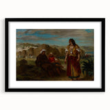 Romanticism Art: View of Tangier by Eugène Delacroix