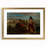 Romanticism Art: View of Tangier by Eugène Delacroix