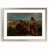 Romanticism Art: View of Tangier by Eugène Delacroix