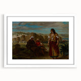 Romanticism Art: View of Tangier by Eugène Delacroix