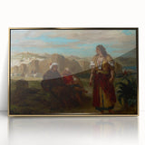 Romanticism Art: View of Tangier by Eugène Delacroix