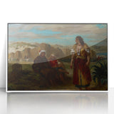 Romanticism Art: View of Tangier by Eugène Delacroix