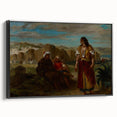 Romanticism Art: View of Tangier by Eugène Delacroix
