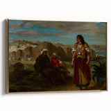 Romanticism Art: View of Tangier by Eugène Delacroix
