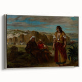 Romanticism Art: View of Tangier by Eugène Delacroix