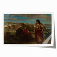 Romanticism Art: View of Tangier by Eugène Delacroix