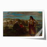 Romanticism Art: View of Tangier by Eugène Delacroix