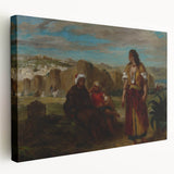 Romanticism Art: View of Tangier by Eugène Delacroix