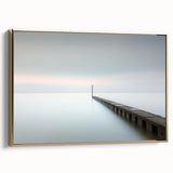 Abstract landscape artwork featuring shades of gold and blue, elegantly framed, showcasing a modern design perfect for contemporary home decor.