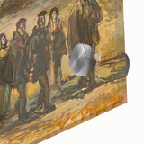 Expressionism Wall Art - Refugees on the Move by Cyprián Majerník