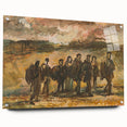 Expressionism Wall Art - Refugees on the Move by Cyprián Majerník