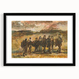 Expressionism Wall Art - Refugees on the Move by Cyprián Majerník