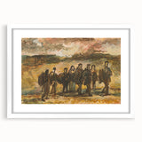 Expressionism Wall Art - Refugees on the Move by Cyprián Majerník