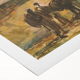 Expressionism Wall Art - Refugees on the Move by Cyprián Majerník