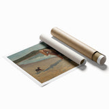 Realism Art Print - Beach Scene by Winslow Homer, Coastal Painting