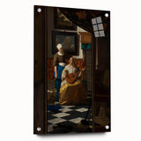 Baroque Musical Scene Wall Art - Elegant Indoor Composition