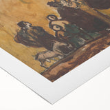 Expressionism Wall Art - Refugees with Horses by Cyprián Majerník