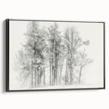 Framed canvas artwork showcasing abstract floral designs in vibrant colors, featuring a sleek black frame, perfect for modern home decor.