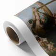 Baroque Religious Art - The Raising of the Cross Wall Art Print