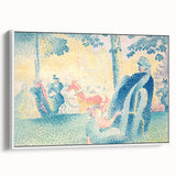 Impressionist Park Scene - In the Park by Henri Edmond Cross Print