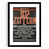 Led Zeppelin Knebworth 1979 Poster | Retro Music Wall Art
