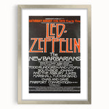 Led Zeppelin Knebworth 1979 Poster | Retro Music Wall Art