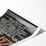 Led Zeppelin Knebworth 1979 Poster | Retro Music Wall Art